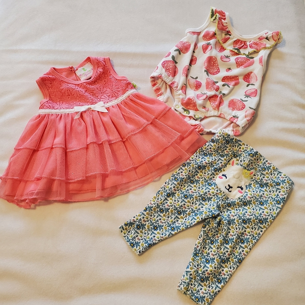 Baby Girl 4 Piece Lot